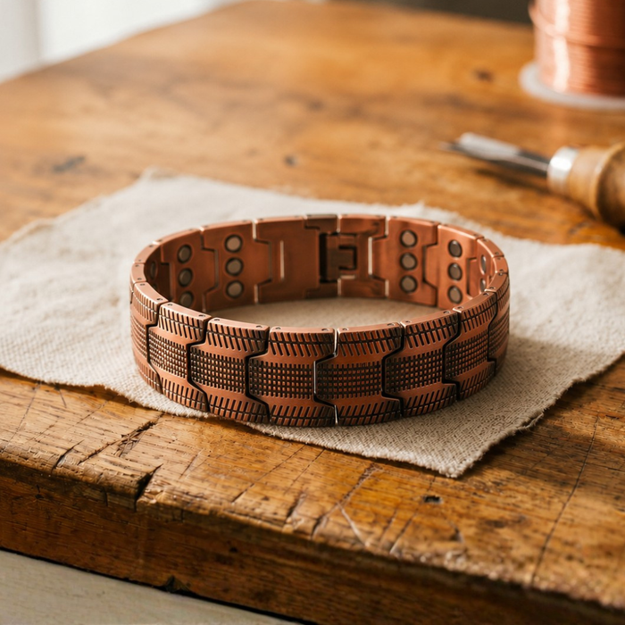 Bruce's Crag Men's Copper Bracelet