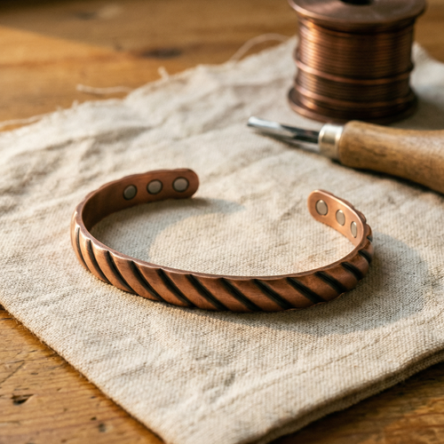Shirley's Thorn Copper Bracelet