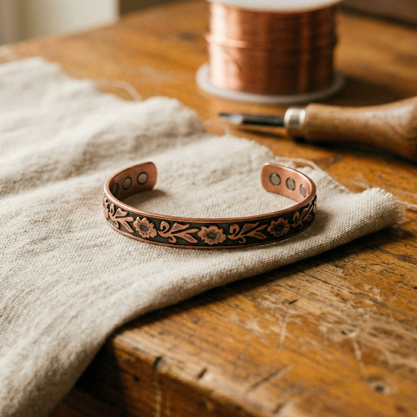Shirley's Vine Copper Bracelet