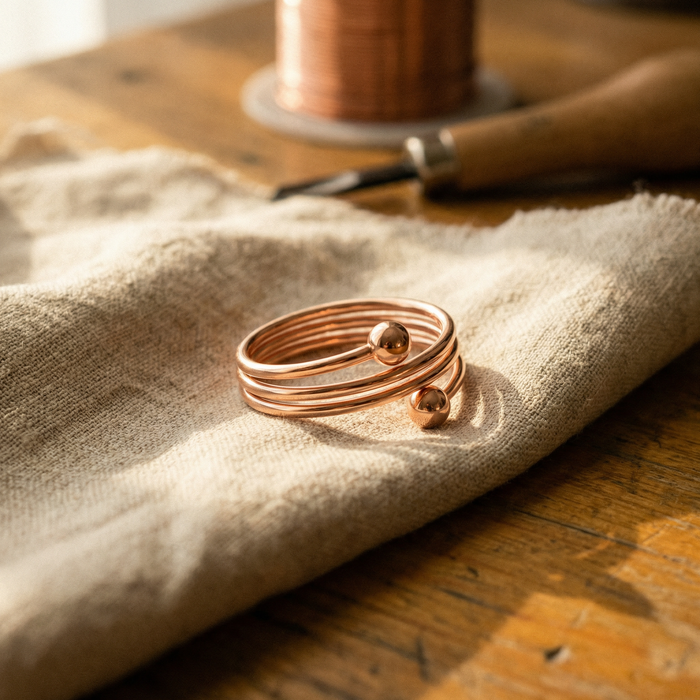 Shirley's Silt Copper Ring