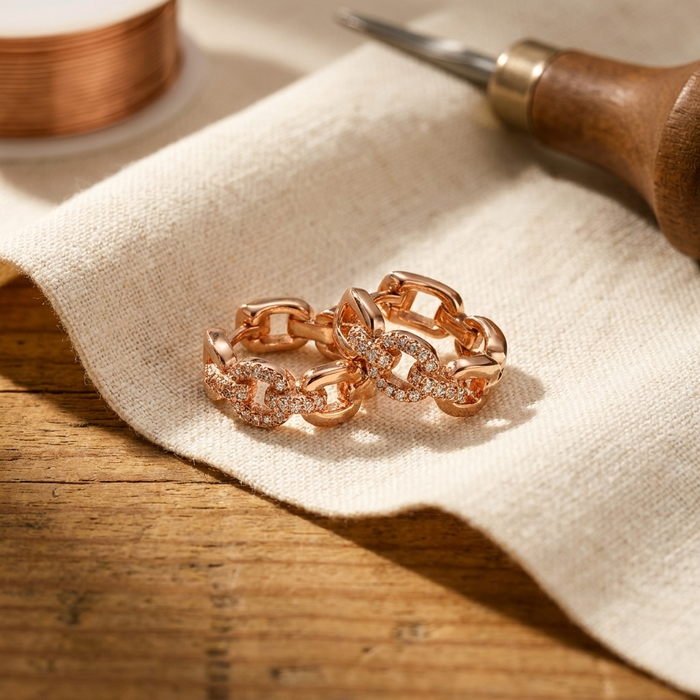 Shirley's Tor Copper Earrings