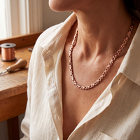 Shirley's Cedar Copper Necklace