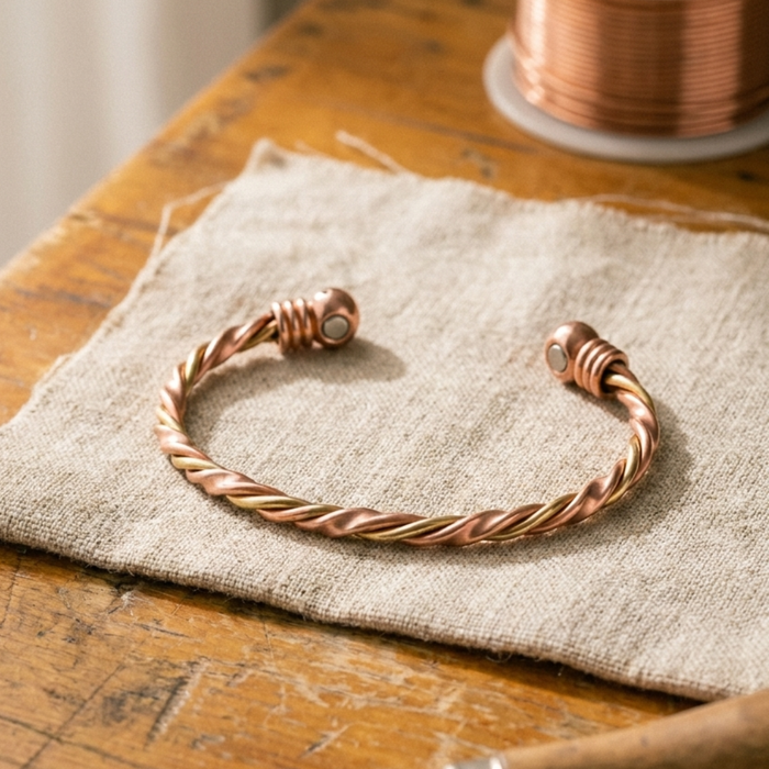 Shirley's River Copper Bracelet