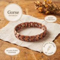 Bruce's Gorse Men's Copper Bracelet