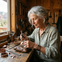 Shirley's Cedar Copper Necklace