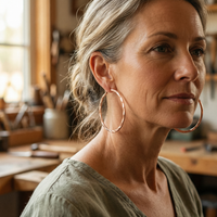Shirley's Willow Copper Earrings