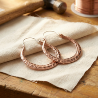 Shirley's Ember Copper Earrings