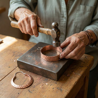 Shirley's Ember Copper Earrings