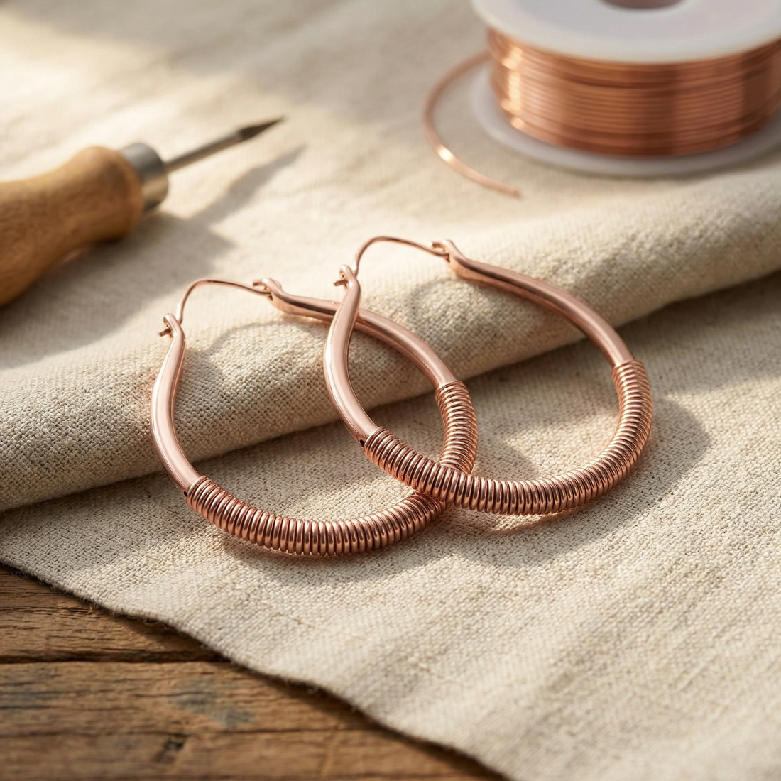 Shirley's Creek Copper Earrings
