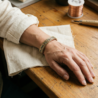 Shirley's Weave Copper Bracelet