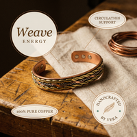 Shirley's Weave Copper Bracelet