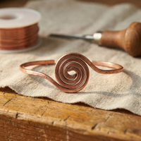 Shirley's Coil Copper Anklet