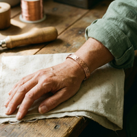Shirley's Lodestone Copper Bracelet
