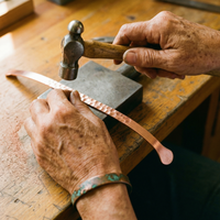 Shirley's Lodestone Copper Bracelet