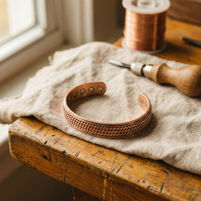 Shirley's Wave Copper Bracelet