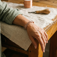 Shirley's Wave Copper Bracelet