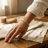 Shirley's Stone Copper Bracelet