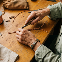 Shirley's Seam Copper Bracelet