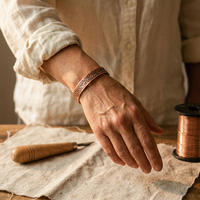 Shirley's Moss Copper Bracelet