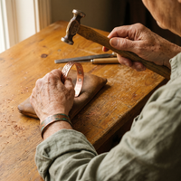 Shirley's Current Copper Bracelet