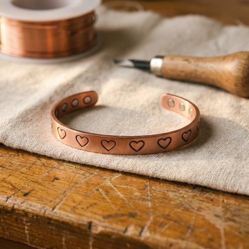 Shirley's Hearth Copper Bracelet