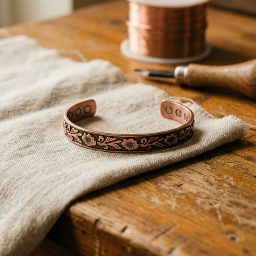 Shirley's Vine Copper Bracelet