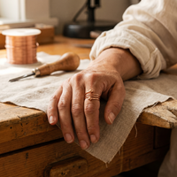 Shirley's Silt Copper Ring