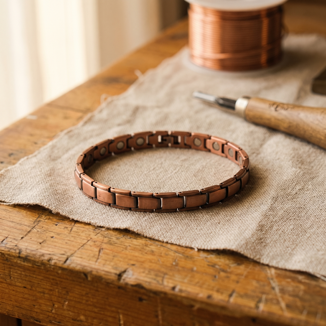 Shirley's Shore Copper Anklet