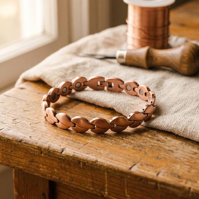 Shirley's Marsh Copper Anklet