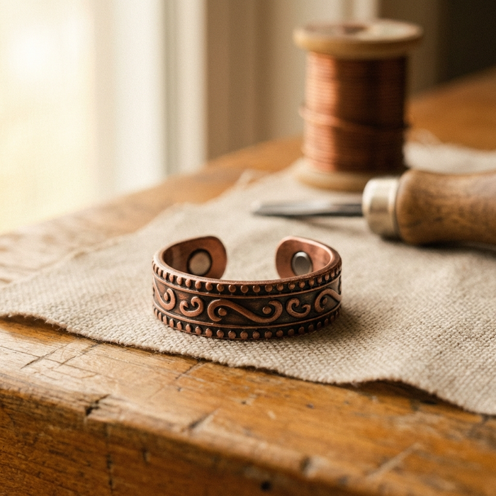 Shirley's Fern Copper Ring