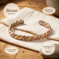 Shirley's Stone Copper Bracelet