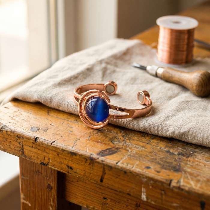 Shirley's Sphere Copper Bracelet