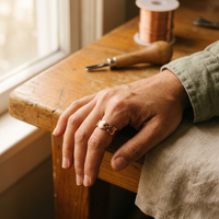 Shirley's Bind Copper Ring