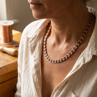 Shirley's Haze Copper Necklace