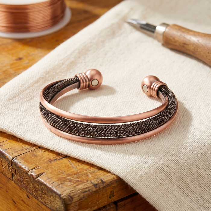 Shirley's Cairn Copper Bracelet