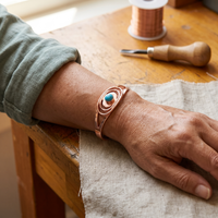 Shirley's Sedge Copper Bracelet