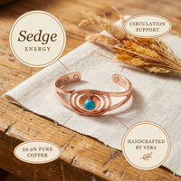Shirley's Sedge Copper Bracelet