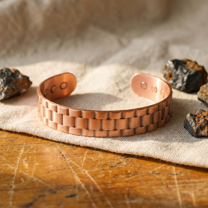 Bruce's Ore Men's Copper Bracelet
