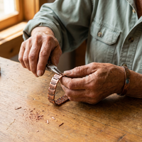 Bruce's Glen Men's Copper Bracelet