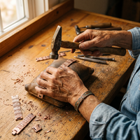 Bruce's Grit Men's Copper Bracelet