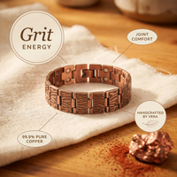 Bruce's Grit Men's Copper Bracelet