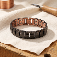 Bruce's Ochre Men's Copper Bracelet