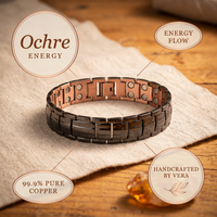 Bruce's Ochre Men's Copper Bracelet