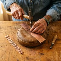 Bruce's Crag Men's Copper Bracelet
