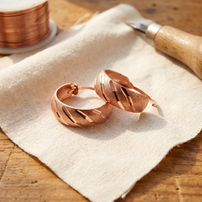 Shirley's Vale Copper Earrings
