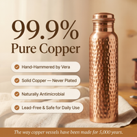 Shirley's Pure Copper Water Bottle