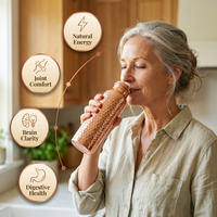 Shirley's Pure Copper Water Bottle