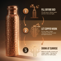 Shirley's Pure Copper Water Bottle