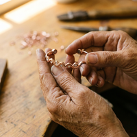 Shirley's Lark Copper Bracelet